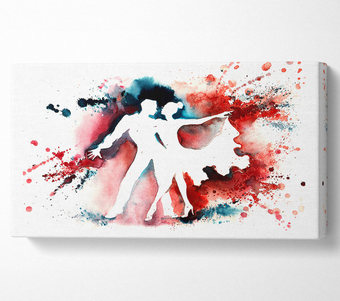  A Canvas Print of Ballroom 2 Canvas Wall Art