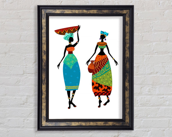 African Women 1 Framed Print