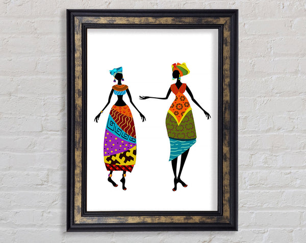 African Women 2 Framed Print