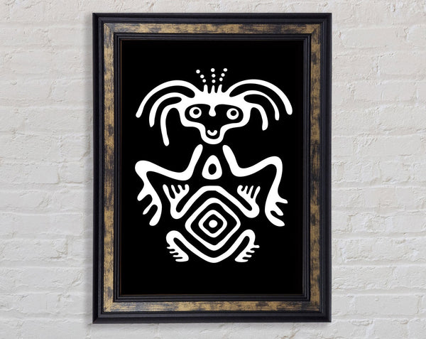Mayan Art 2 Framed Print