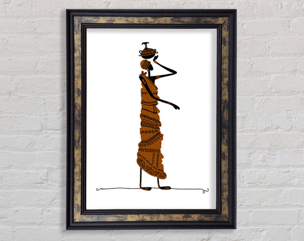 African Women 3 Framed Print