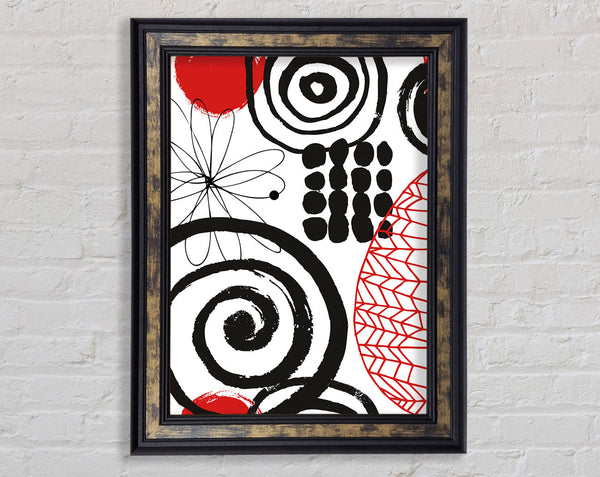 Symbol Of Time Framed Print