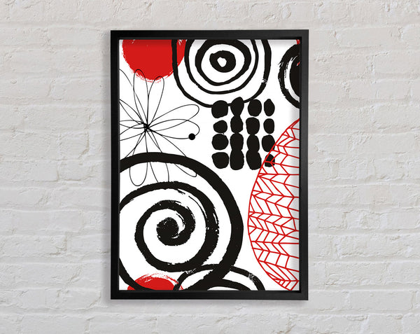 Symbol Of Time Framed Print