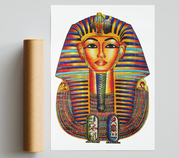 Egyptian King Tutankhamun Print