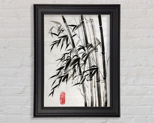 Chinese Bamboo 2 Framed Print