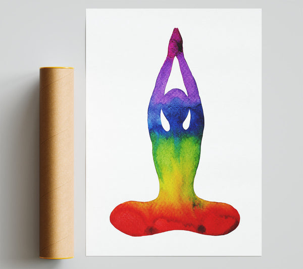 Chakra Colours 1 Giclee Print
