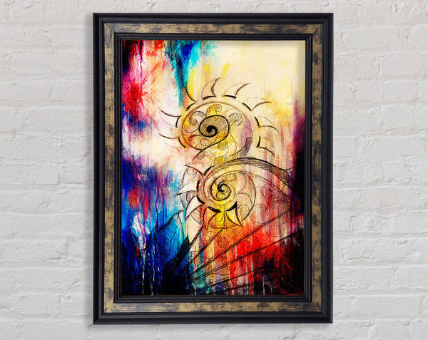 Phoenix From The Night Framed Print