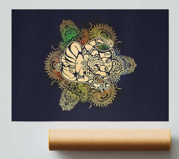 Hindu God Ganesha 9 Print