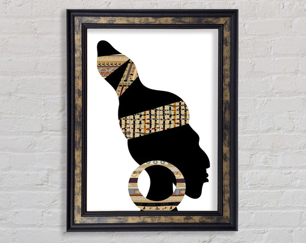 African Tribal Art 26 Framed Print