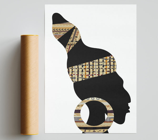 African Tribal Art 26 Poster