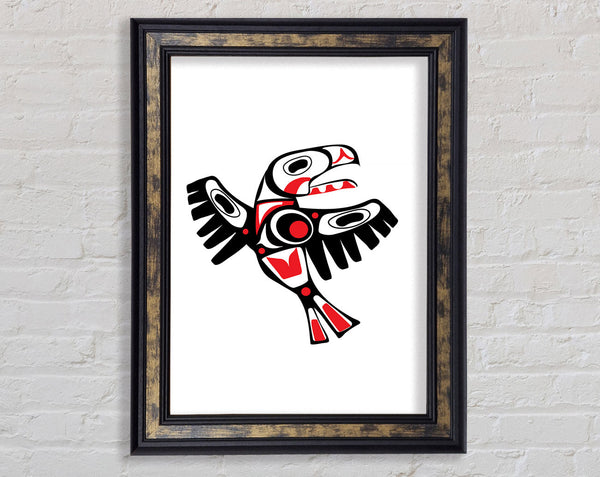 Mayan Bird Framed Print