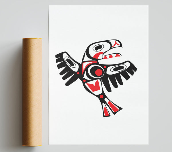 Mayan Bird Giclee Print
