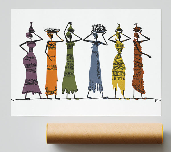African Tribal Art 23 Poster