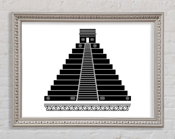 Mayan Temple Chichen Itza Framed Print
