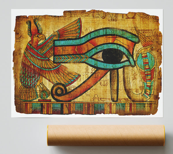 Egyptian The Eye Of Horus Giclee Print