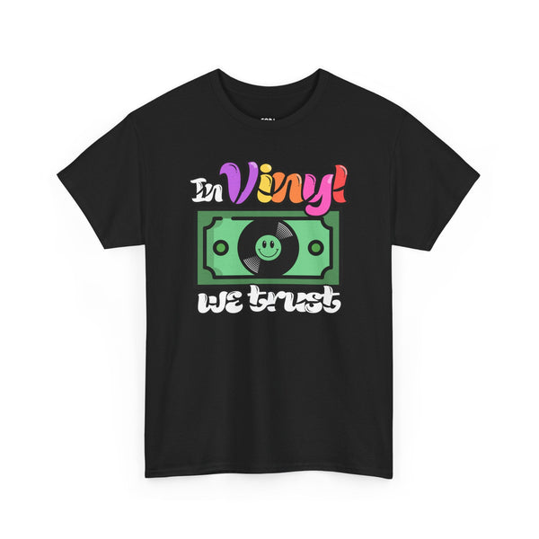 'In Vinyl We Trust' Men's T-Shirt