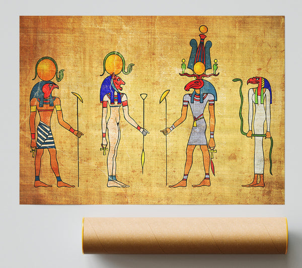 Egyptian Gods 4 Giclee Print
