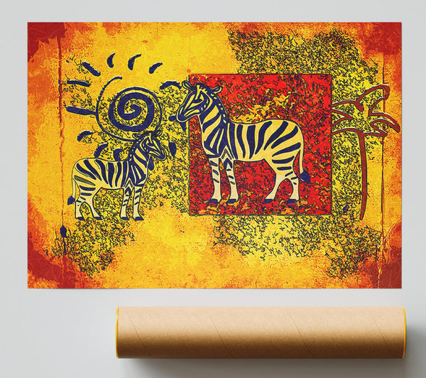 African Tribal Art 11 Poster