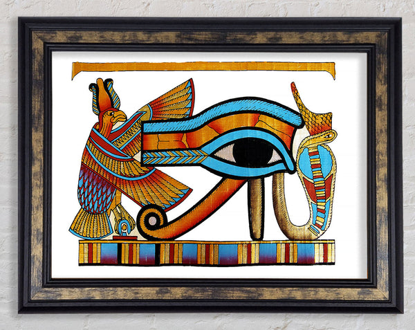 The Eye Of Horus Framed Print