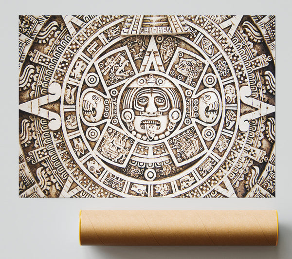 Mayan Sun 2 Giclee Print