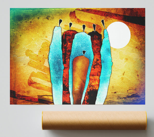 African Tribal Art 10 Poster