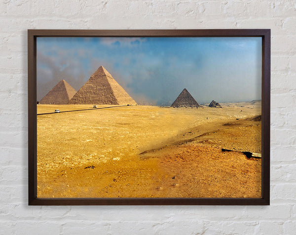 Egyptian Pyramids 1 Framed Print