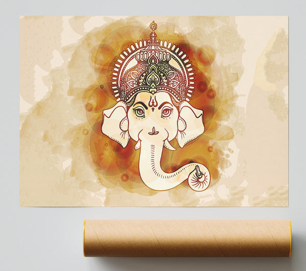 Hindu God Ganesha 6 Poster