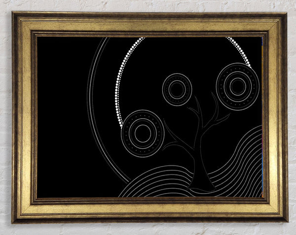 Aboriginal Pattern 13 Framed Print