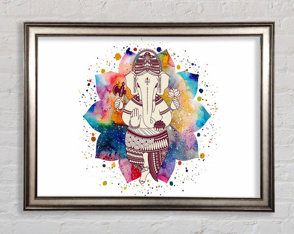 Hindu God Ganesha 1 Framed Print
