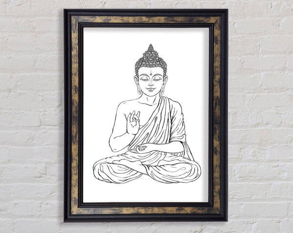 Buddha 12 Framed Print