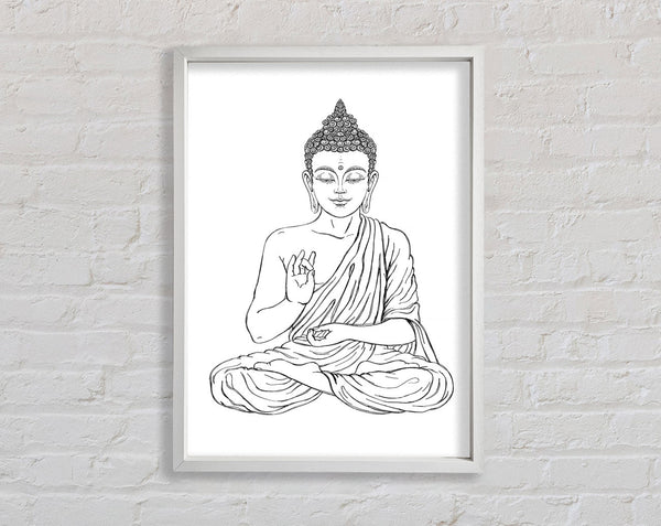 Buddha 12 Framed Print