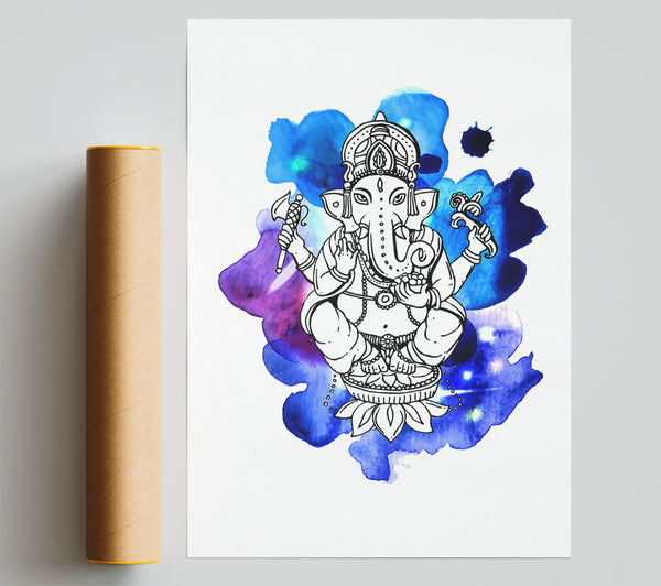 Hindu God Ganesha 5 Giclee Print