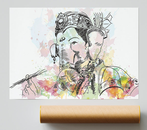 Hindu God Ganesha 7 Giclee Print