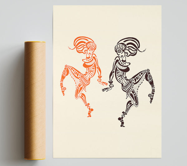 African Tribal Art 20 Print