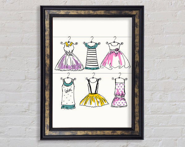What Too Wear Framed Print