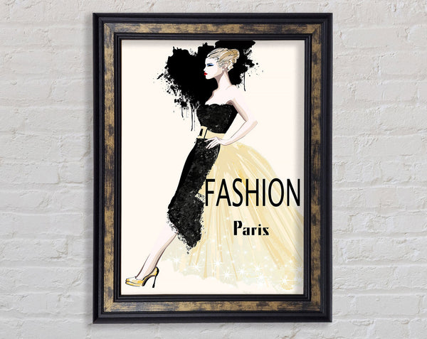 Paris Couture Framed Print