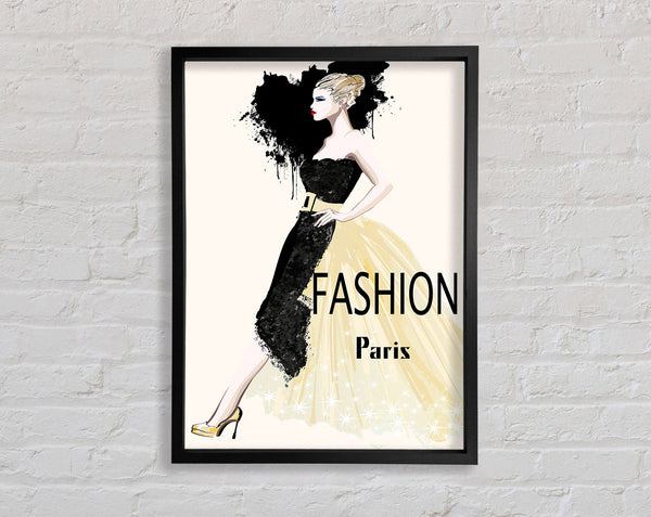 Paris Couture Framed Print