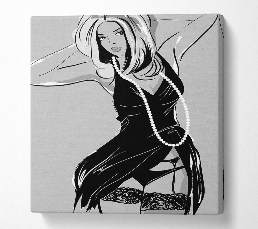  A Canvas Print of Ready For A Night In Canvas Print