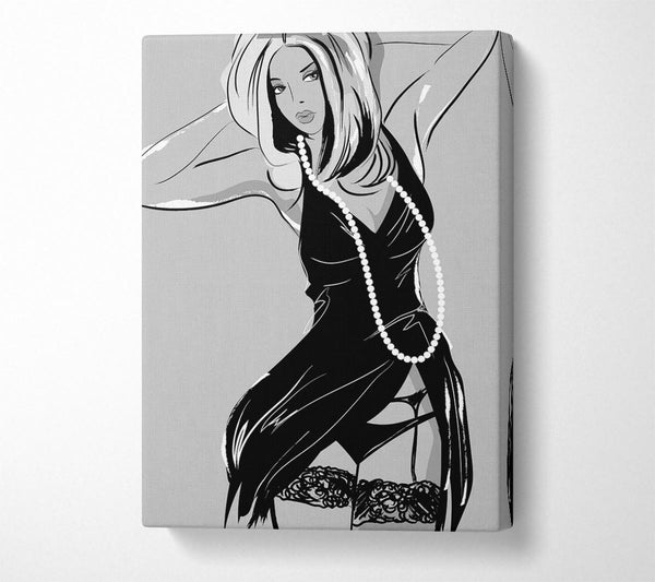  A Canvas Print of Ready For A Night In Canvas Print