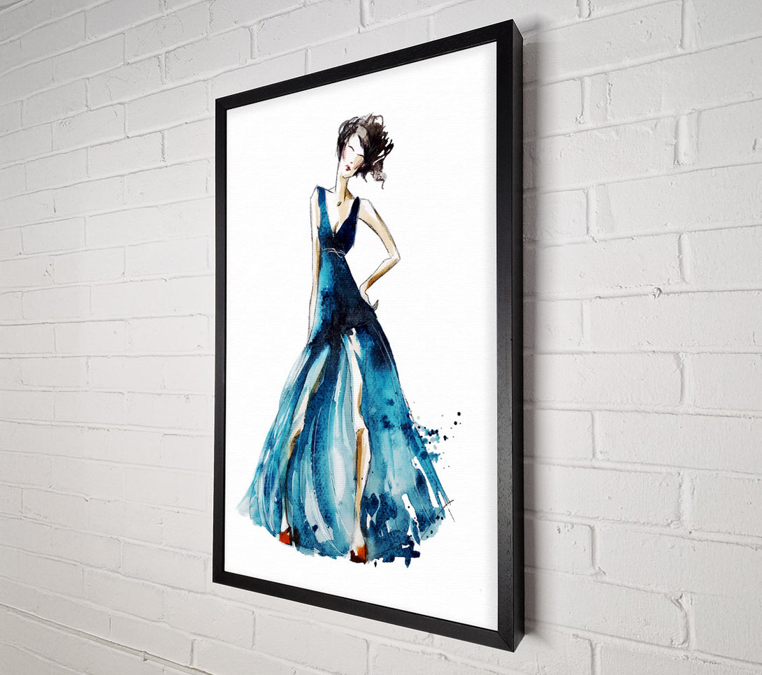  A Canvas Print of Ball Gown Envy Canvas Wall Art