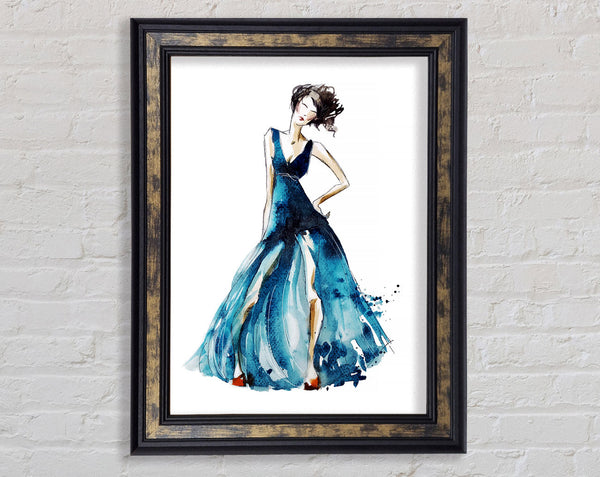 Ball Gown Envy Framed Print