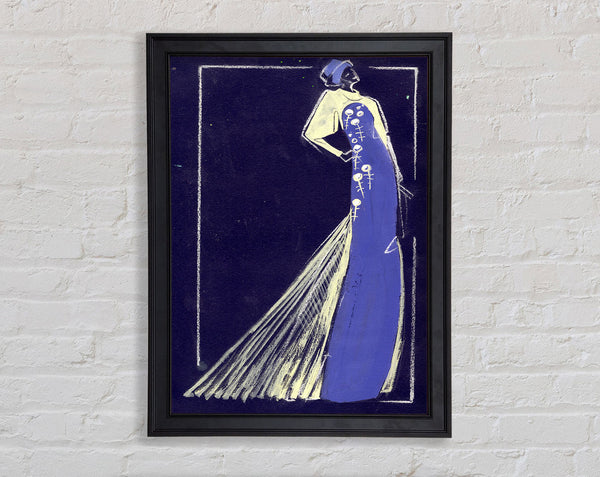 Gown Envy Framed Print