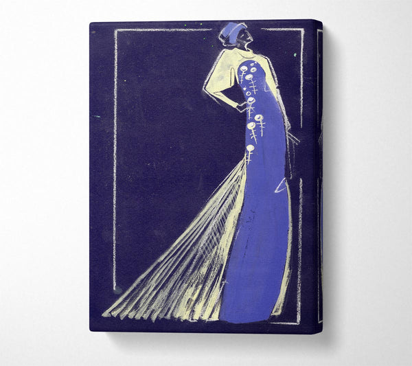  A Canvas Print of Gown Envy Canvas Wall Art