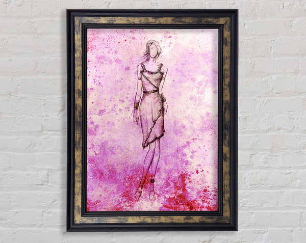 Pink Is In Framed Print
