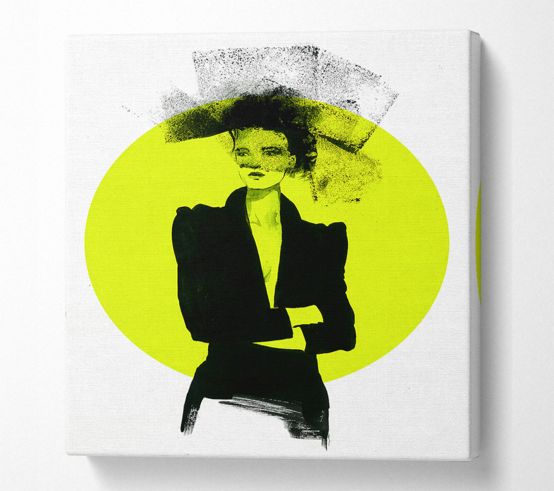  A Canvas Print of Designer Elegance Canvas Print