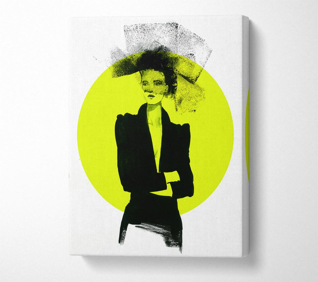  A Canvas Print of Designer Elegance Canvas Print