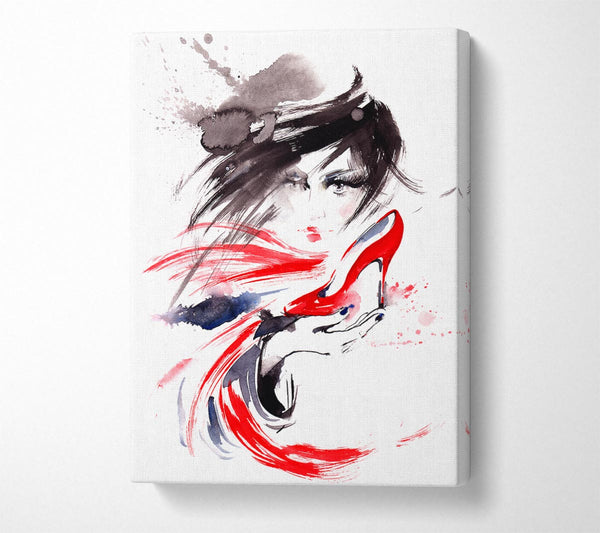  A Canvas Print of Love Shoes Canvas Art