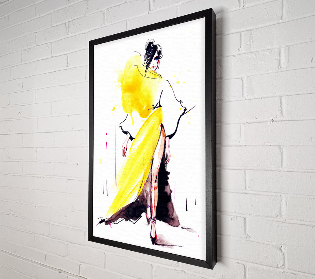  A Canvas Print of Making A Statment Canvas Wall Art