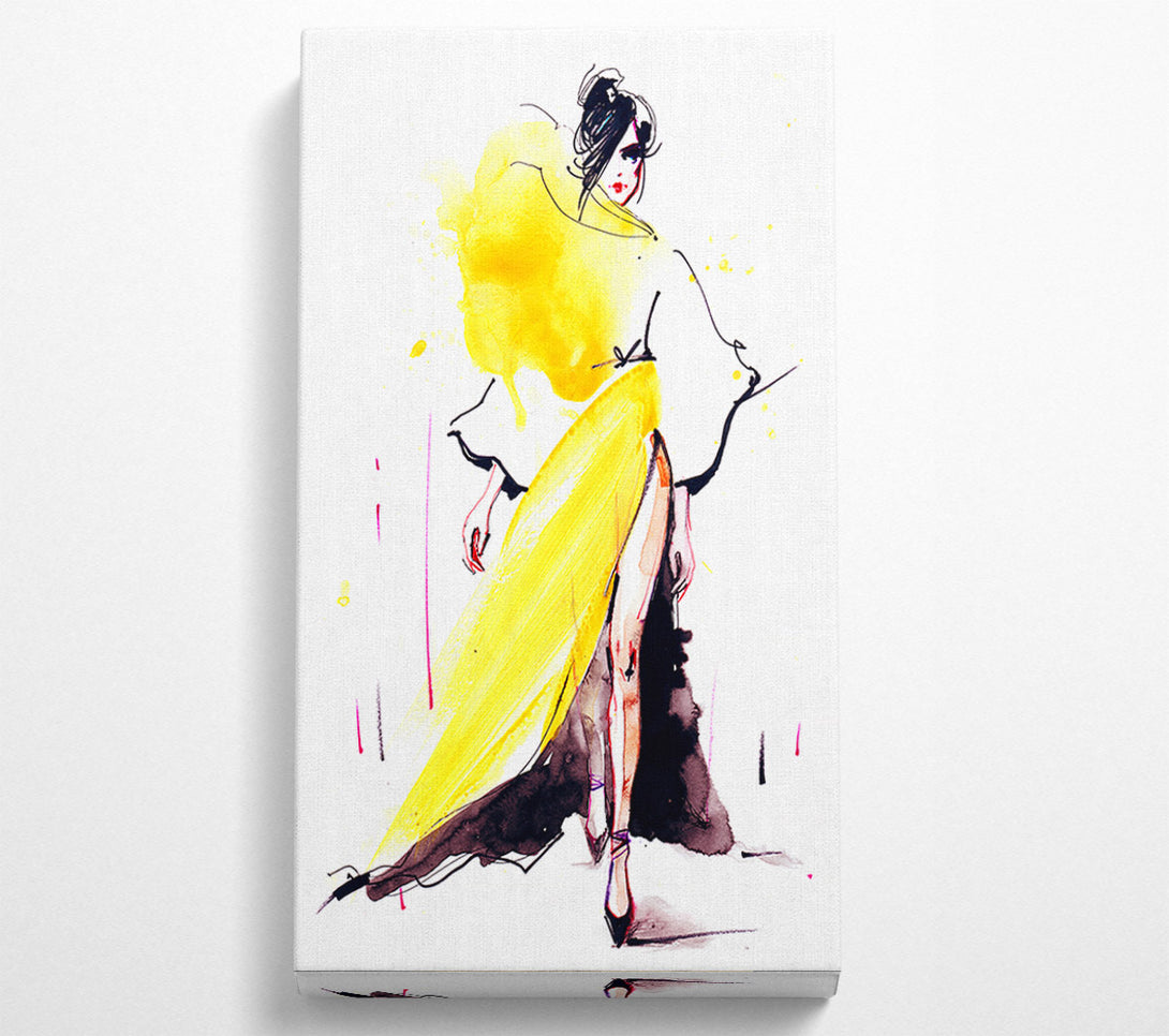  A Canvas Print of Making A Statment Canvas Wall Art