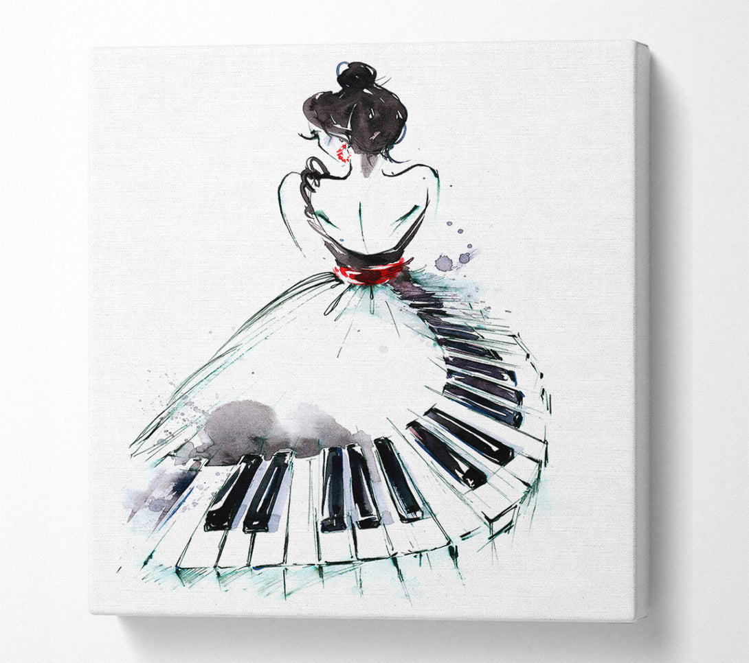  A Canvas Print of Musical Taste Canvas Art